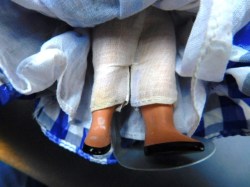 nancy ann 16 blue check leg